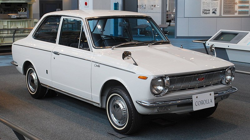 Toyota Corolla 1966. / Foto: Wiki Commons.