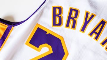 Kobe Bryant numero 24 de Lakers