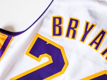 Kobe Bryant numero 24 de Lakers