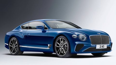 Bentley Continental Coupe GT. / Foto: Cortesía Bentley.