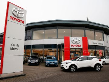 Concesionario Toyota. / Foto: Getty Images.