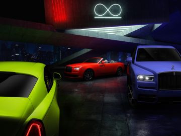 Rolls-Royce Black Badge family. / Foto: Cortesía Rolls-Royce.