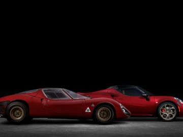Alfa Romeo 4C Spider tributo / Foto: FCA