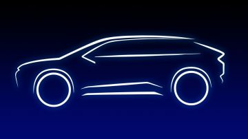 Boceto revelado del próximo SUV eléctrico de Toyota. / Foto: Cortesía Toyota.