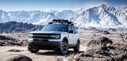 Ford Bronco Sport en un la montaña