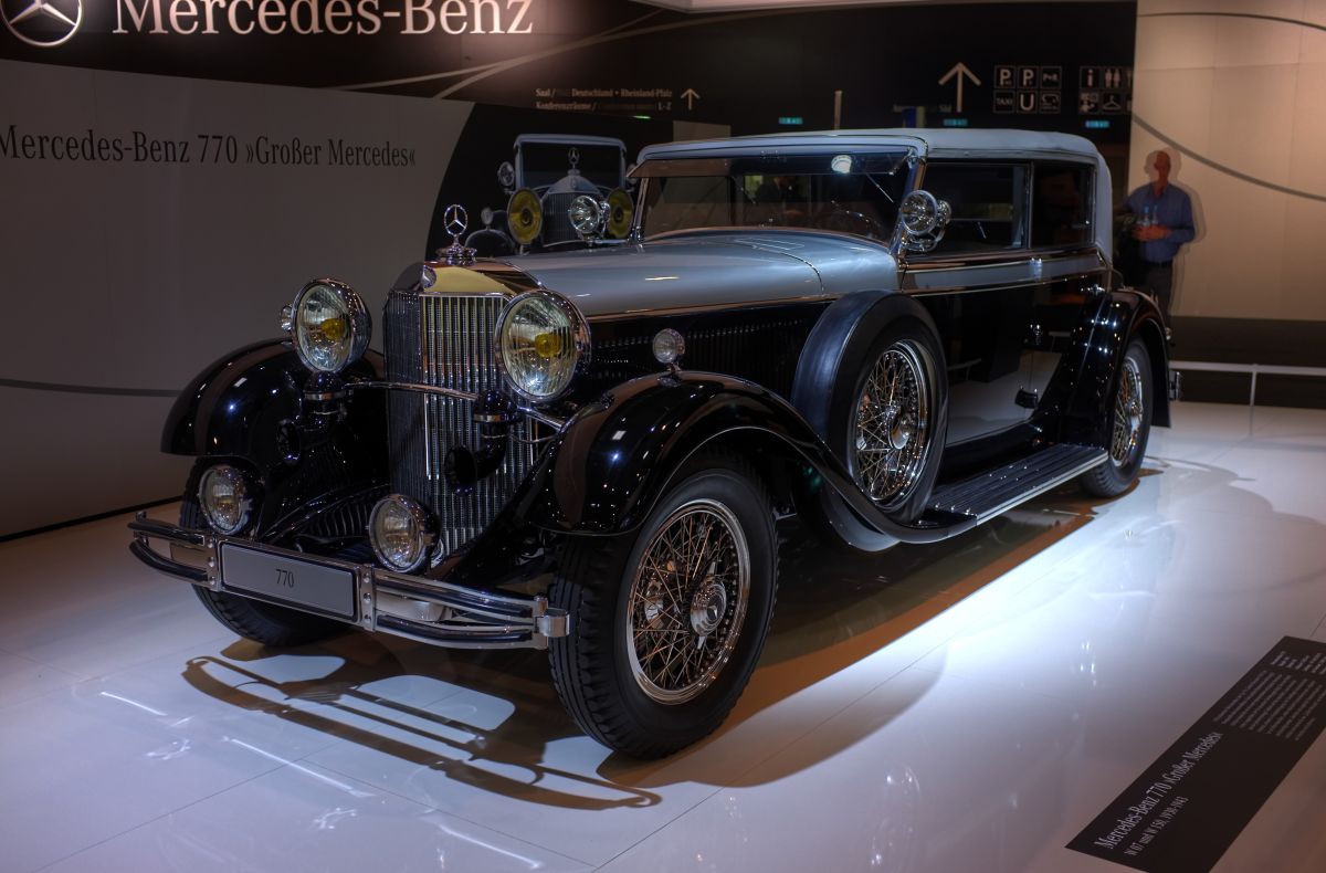 Este Mercedes fue vendido en los Estados Unidos de 1930 a 1943.
