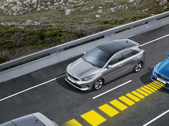 Asistente de colisión de Kia