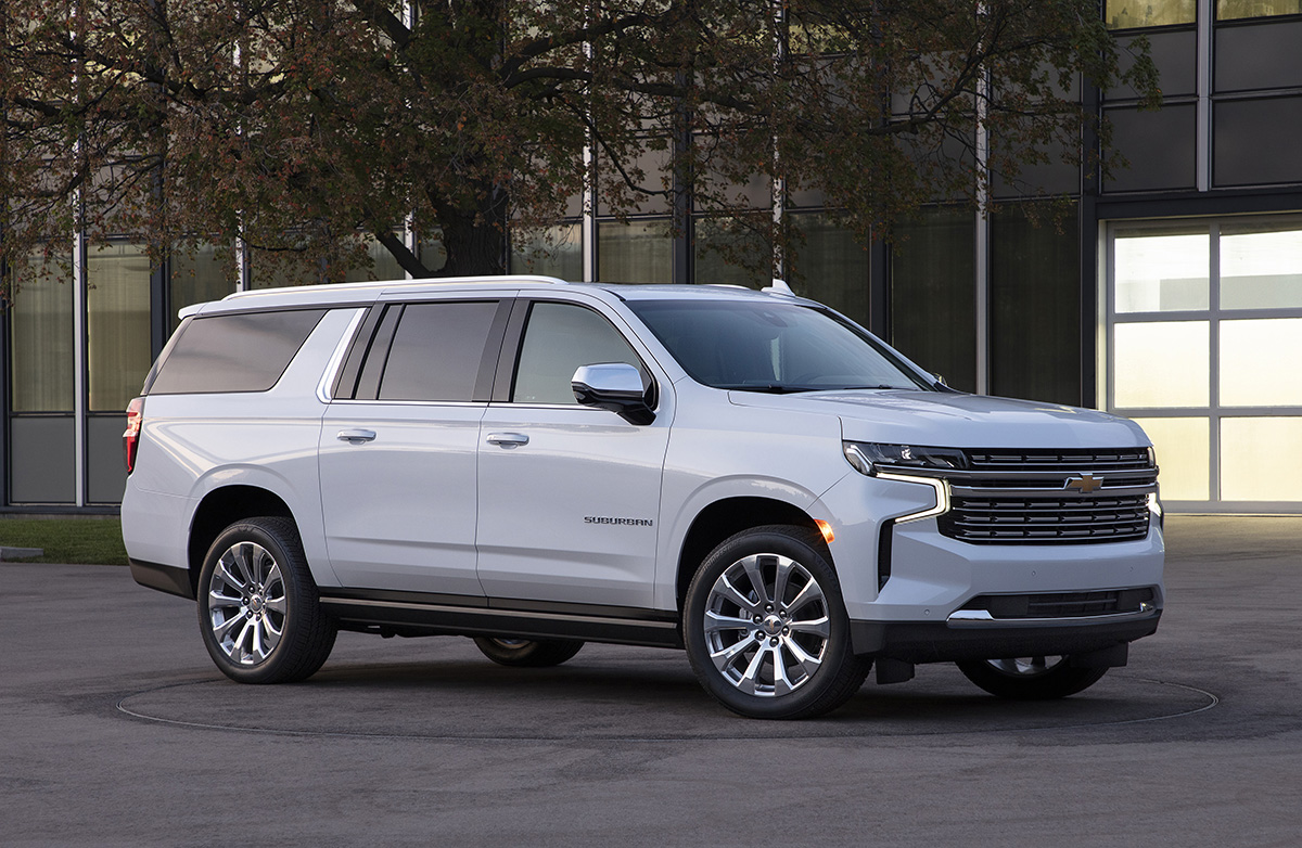 El 2021 Chevrolet Suburban.