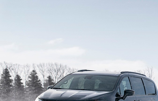 La 2021 Chrysler Pacifica viene con tracción a las cuatro ruedas.