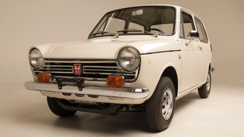 Foto del N600 Serial One de Honda completamente restaurado
