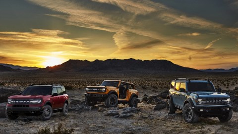 Foto de la línea Ford Bronco para este 2021