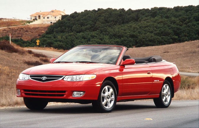 2000 Toyota Camry Solara Convertible.