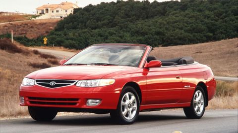 2000 Toyota Camry Solara Convertible.