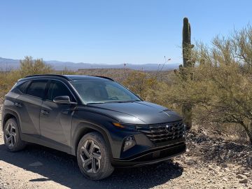 El 2022 Hyundai Tucson es un SUV ligero con cierta capacidad off road.