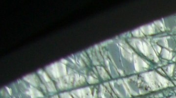 Foto del sistema de bolsas de aire activado durante un accidente de tránsito