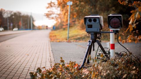 Radar de velocidad.