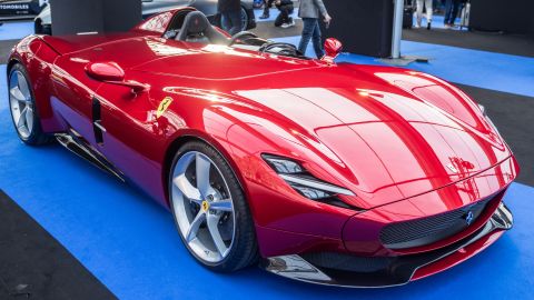 Foto frontal del Ferrari Monza SP1 Limited Edition