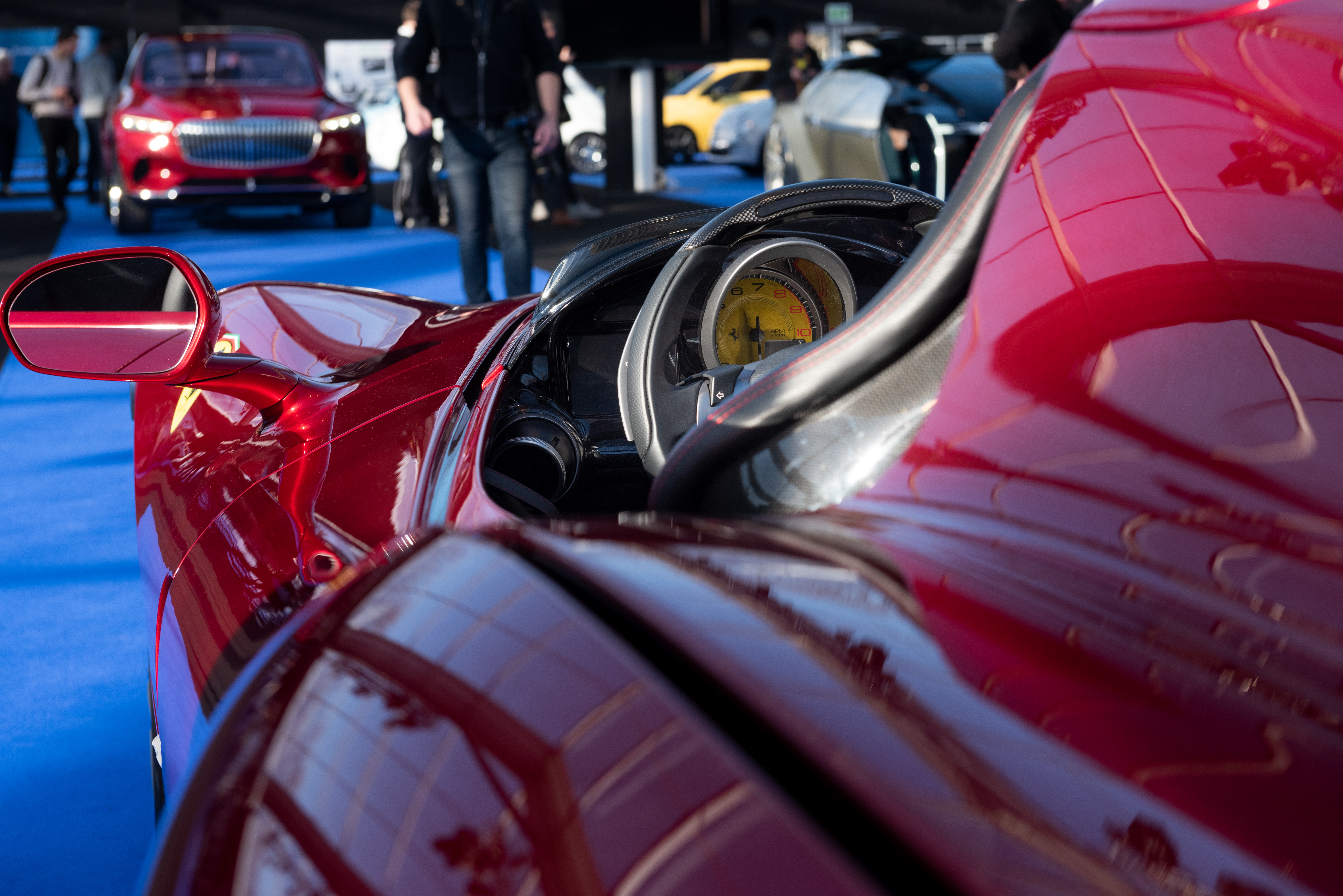 Foto lateral del Ferrari Monza SP1 Limited Edition