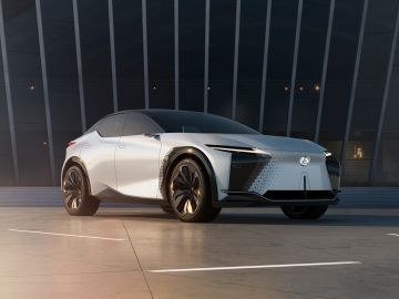 Lexus había dado a concoer anteriormente el LF-Z Electrified Concept, un vehículo en el que podría estar inspirado su nuevo modelo. / Foto: Lexus.