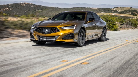 Vista frontal del Acura TLX Type S