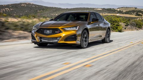 Vista frontal del Acura TLX Type S