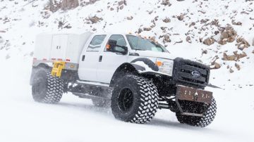 Ford F-550 Super Duty. / Foto: Yellowstone National Park.