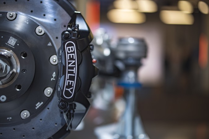 Detalle del chasis del Continental GT Speed Coupé