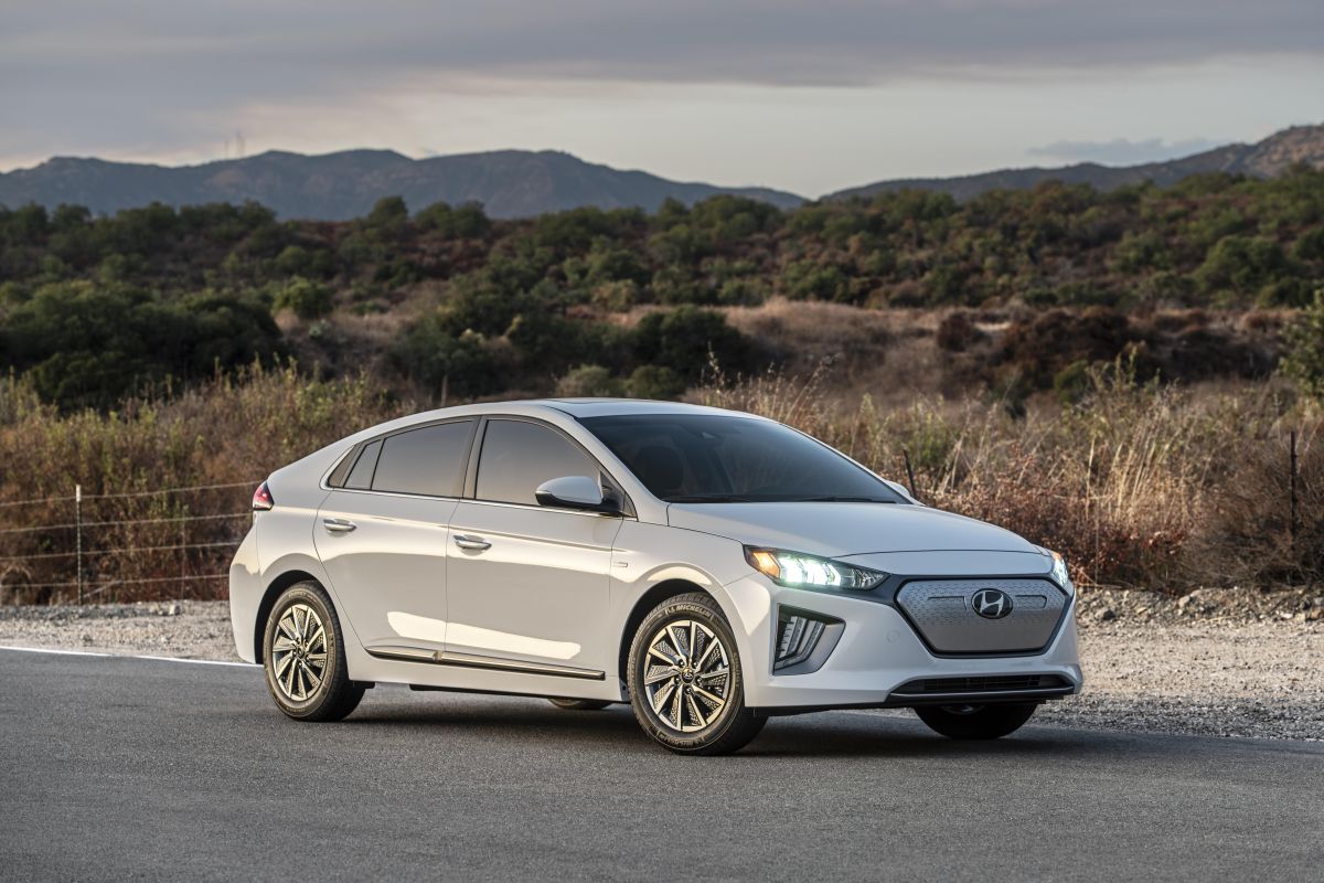 Foto del IONIQ eléctrico de Hyundai