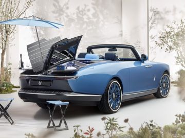 El Rolls-Royce Boat Tail es el primero de tres vehículos exclusivos de lujo que la firma fabricará de manera personalizada.