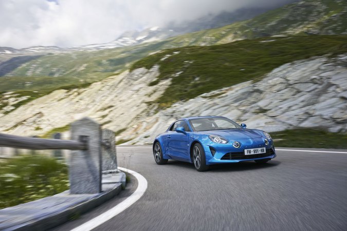 Foto del Alpine A110 Pure en color azul