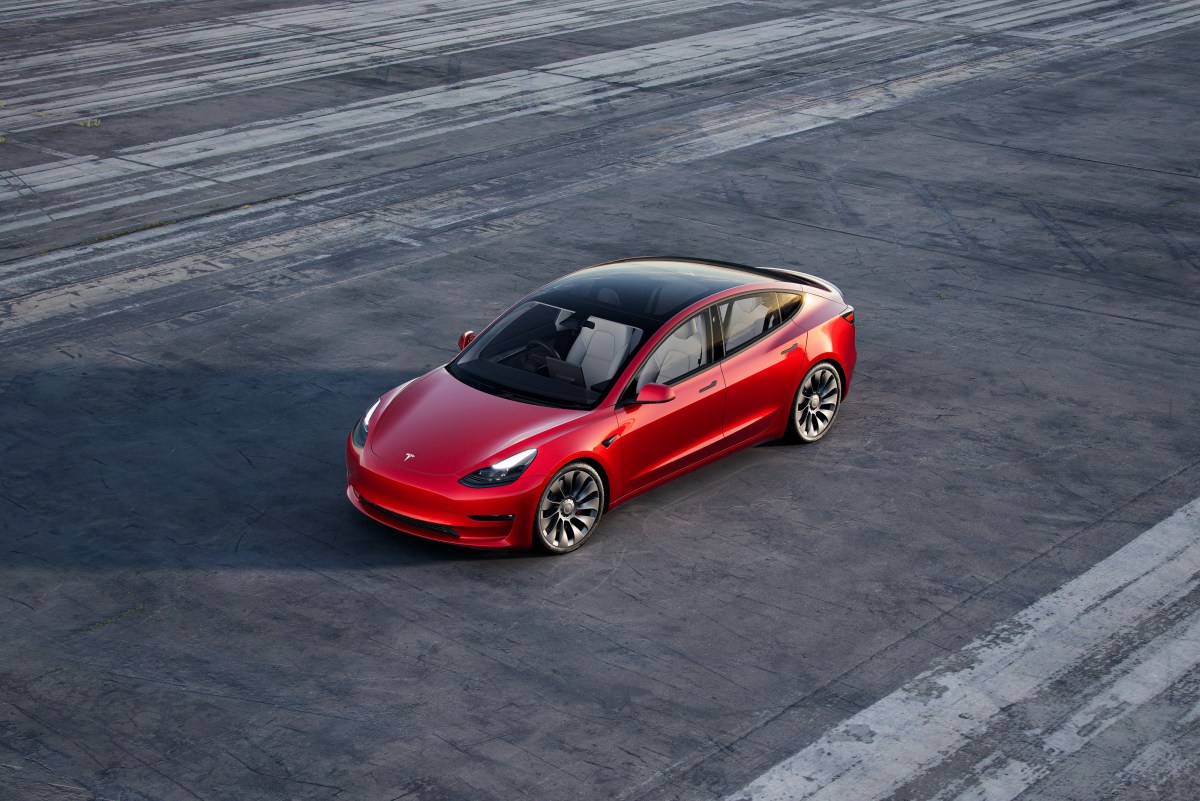 Foto del Model 3 de Tesla