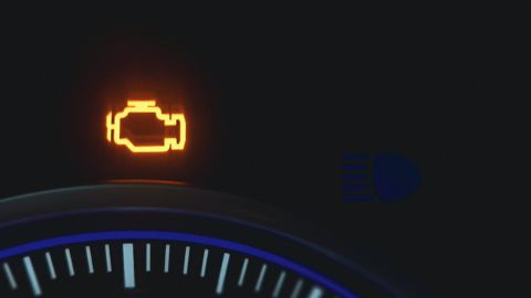 Luz de chequeo de motor