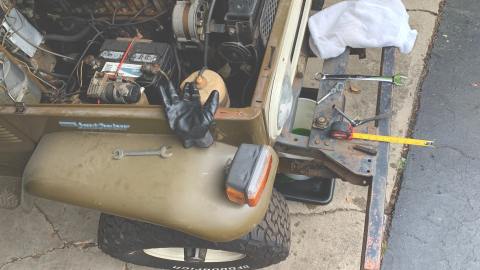 Motor de auto usado