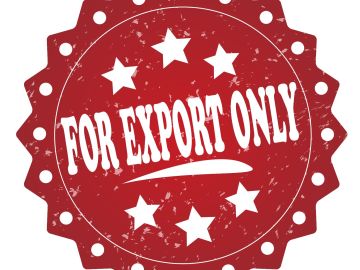 Sello de solo exportación