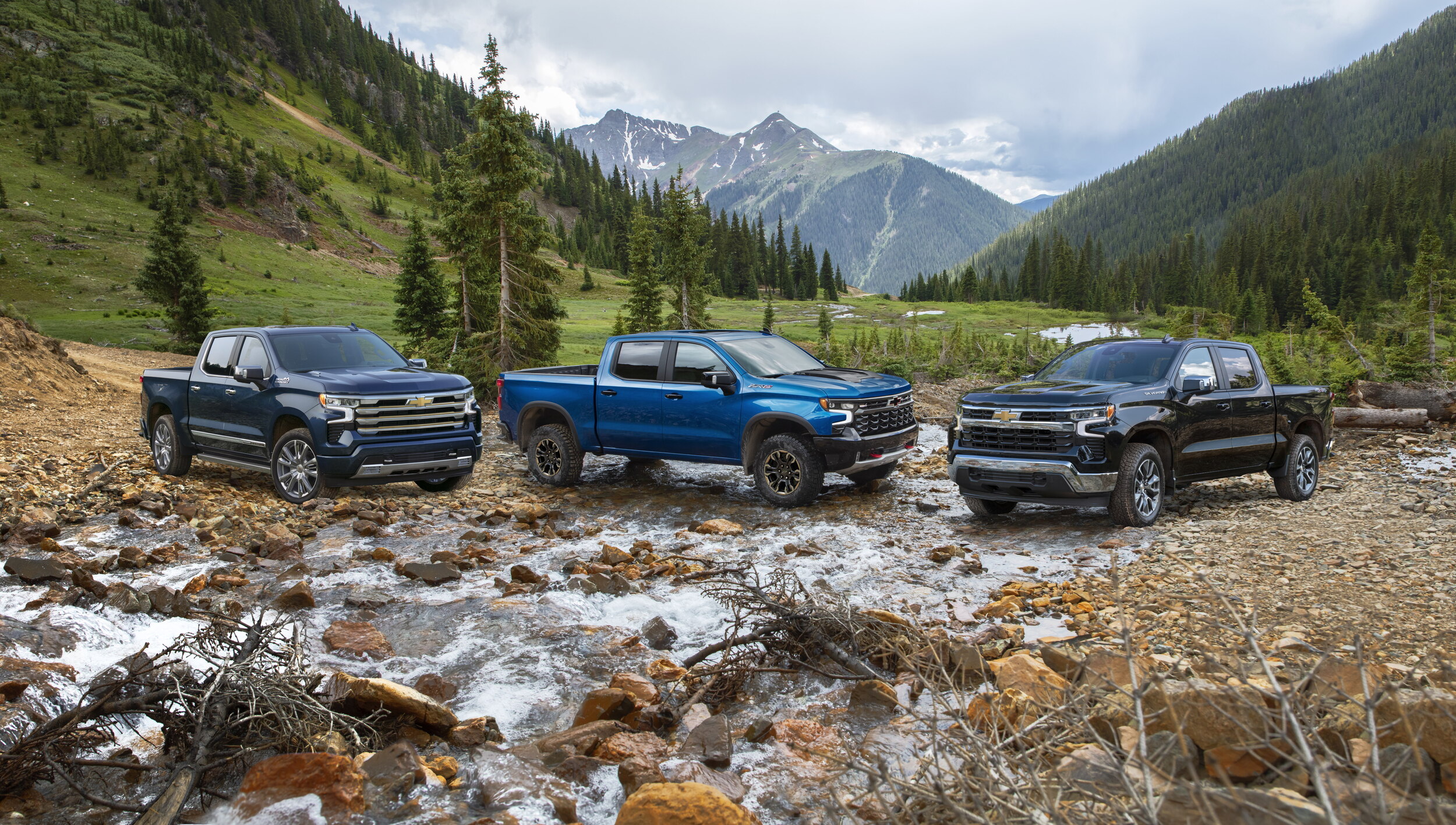 Chevrolet Silverado High Country, ZR2 y LT