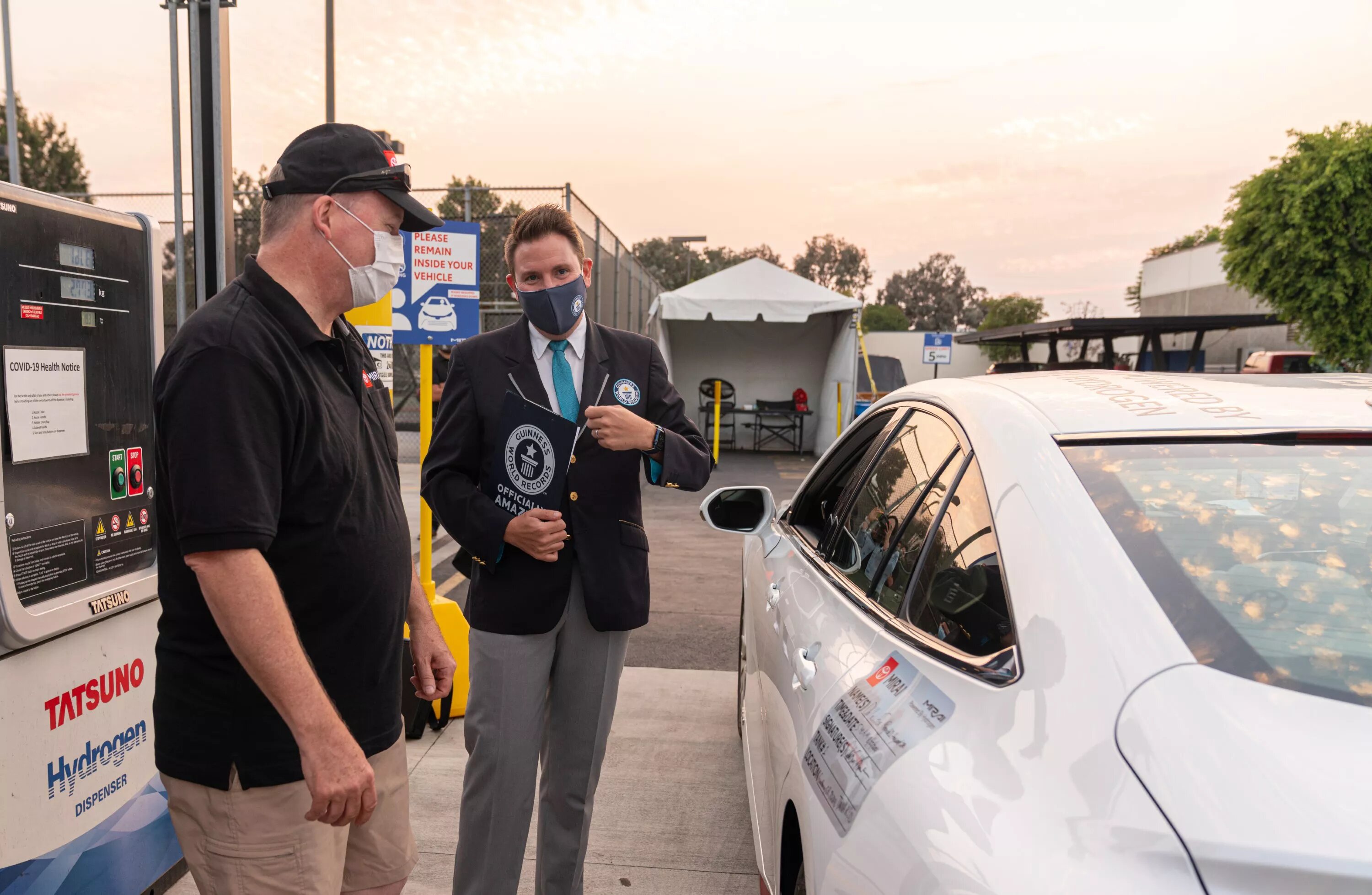 Toyota Mirai Récord Guiness