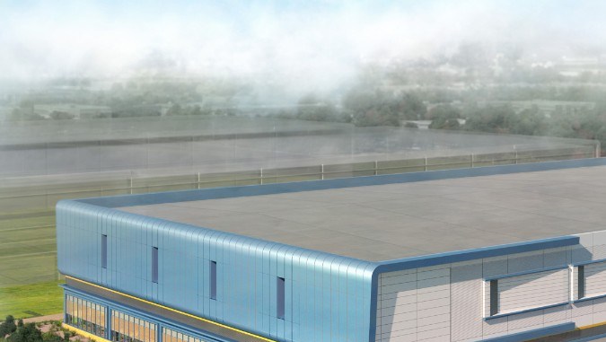 Representación arquitectWallace Battery Cell Innovation Center de GM