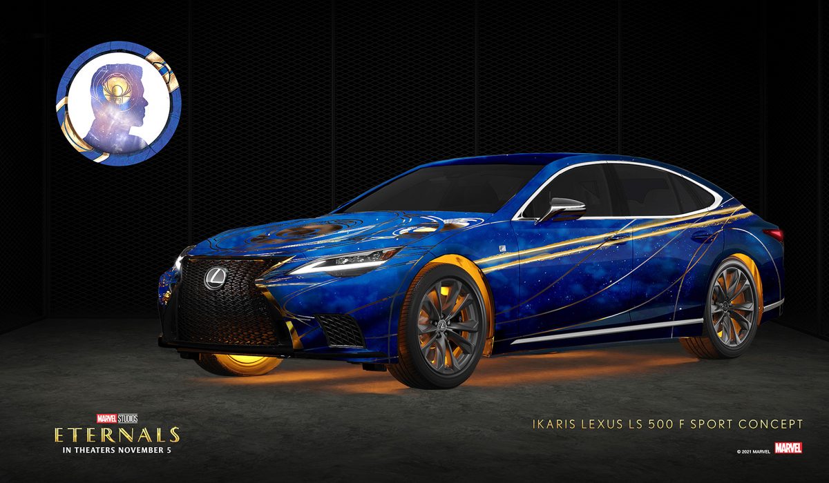 Ikaris x Lexus LS 500 F SPORT Rendimiento | Lexus / Marvel Studios