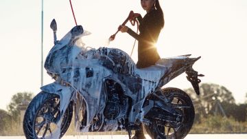 Lavado de motocicleta