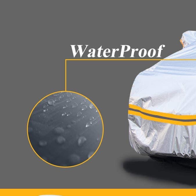 Layers Car Cover with Cotton Zipper