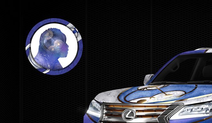 Phastos x Lexus LX 570 | Lexus / Marvel Studios