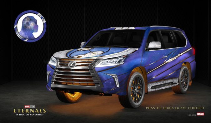 Phastos x Lexus LX 570 | Lexus / Marvel Studios