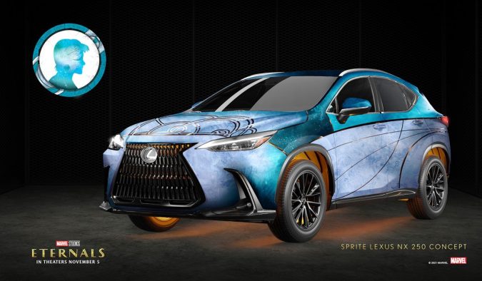 Sprite x Lexus NX | Lexus / Marvel Studios