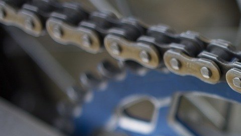 Cadena de motocicleta