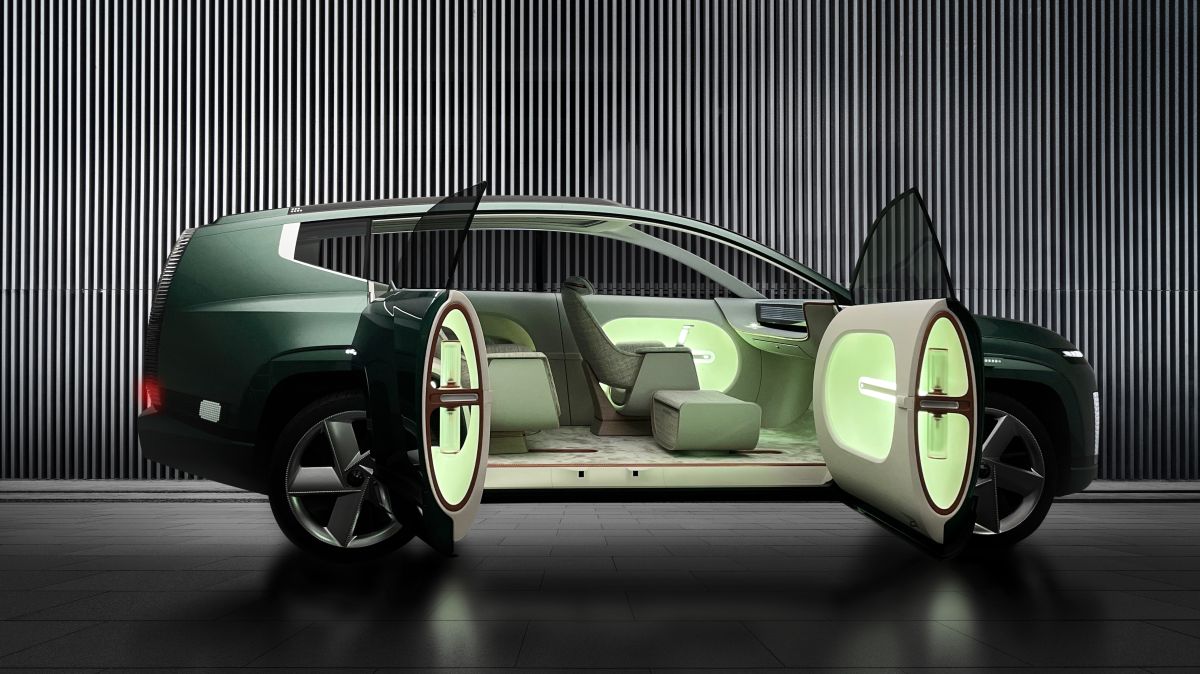 Foto del interior del Seven Concept SUEV de Hyundai