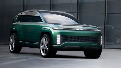 Foto frontal del Seven Concept SUEV de Hyundai