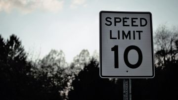 Limite de velocidad bajo