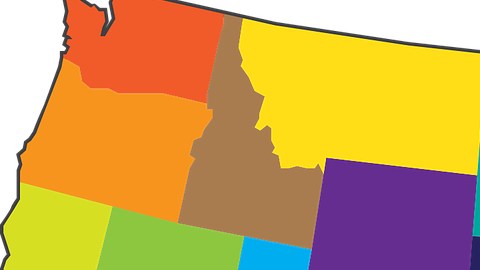 Mapa de los Estados Unidos