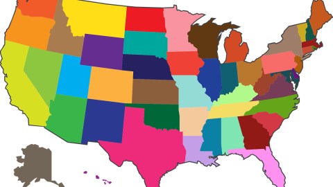 Mapa de los Estados Unidos