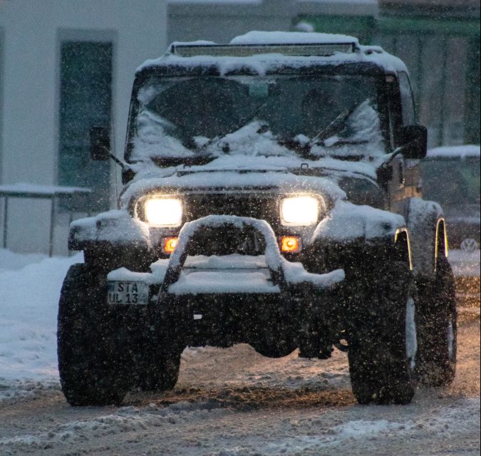 Conduciendo en temporada invernal